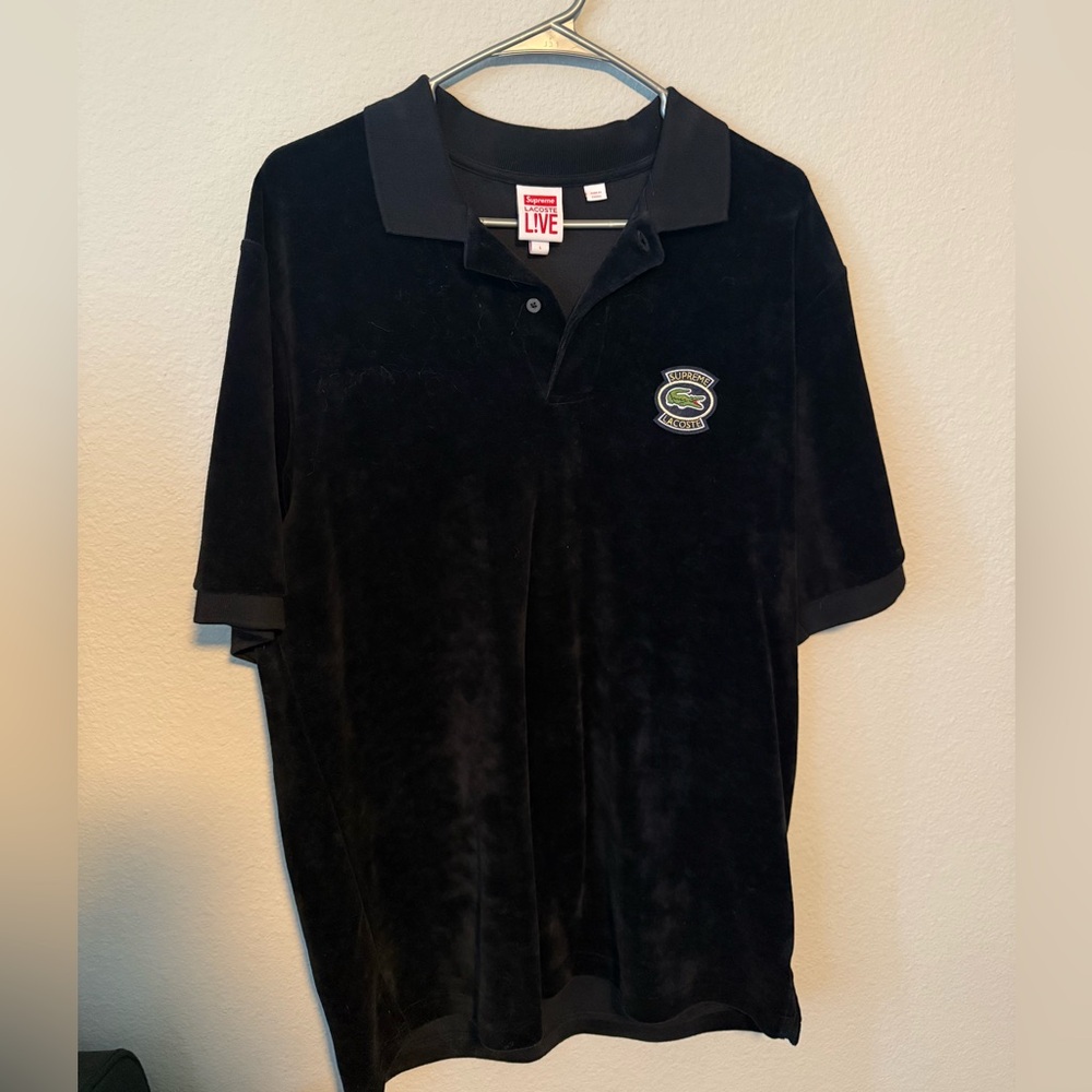 Supreme Lacoste collab polo